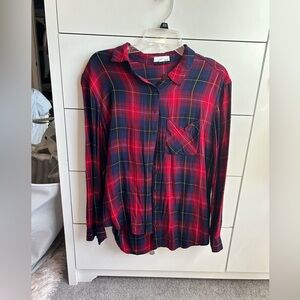 Garage Flannel Top